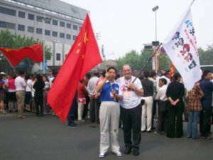 My college prepares for the Torch-Relay, Photo #35