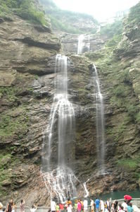 Sandiequan Falls on Lu Shan Mountain, Jiangxi, China