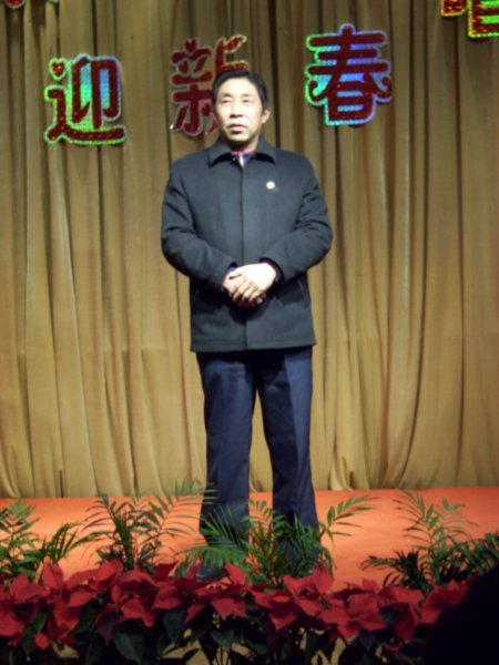 The President of Taizhou Teachers College, Mr. Xu