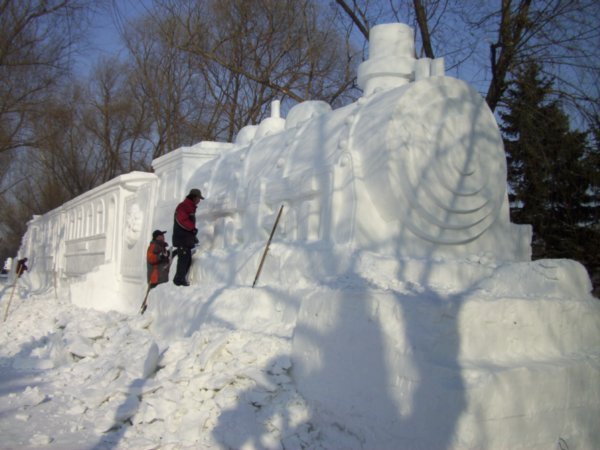 Snow Carving Gala on Sun Island, Harbin, Photo #4