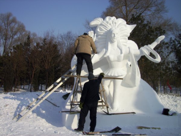 Snow Carving Gala on Sun Island, Harbin, Photo #7