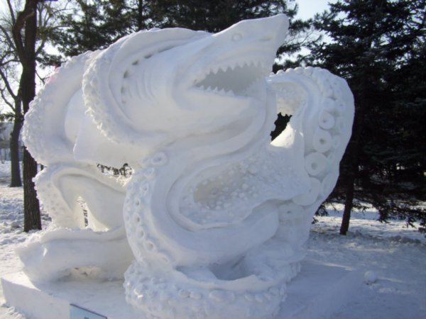 Snow Carving Gala on Sun Island, Harbin, Photo #13