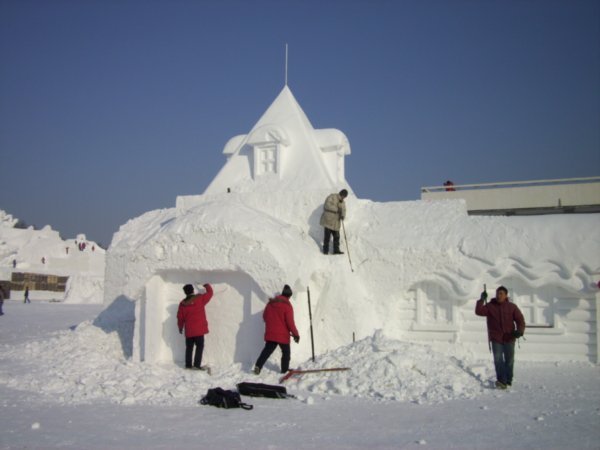 Snow Carving Gala on Sun Island, Harbin, Photo #18