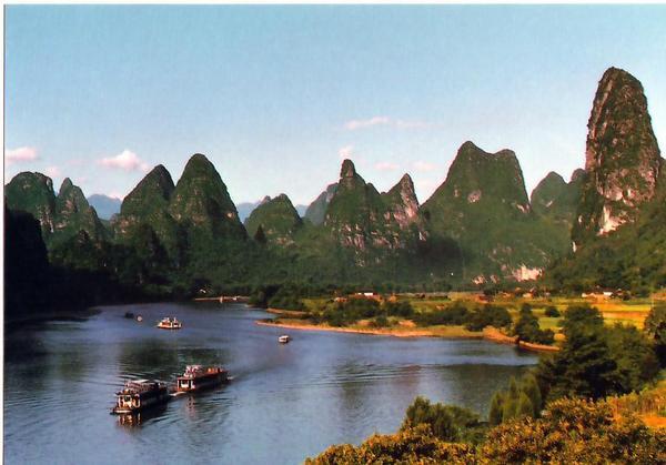 Near the city of Guilin