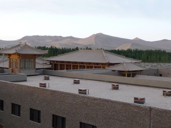 Our Hotel in Dunhuang, Gansu
