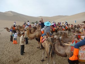 Camel-ride to Mingsha Mountain, #20