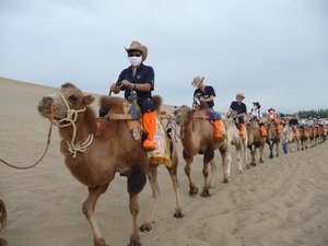 Camel-ride to Mingsha Mountain, #22