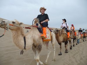 Camel-ride to Mingsha Mountain, #7