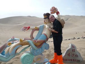 Camel-ride to Mingsha Mountain, #18