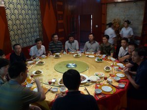 Photo 4:  WELCOME BANQUET IN YINING