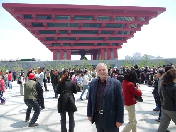 China's "Oriental Crown" Pavilion at the Shanghai Expo-2010
