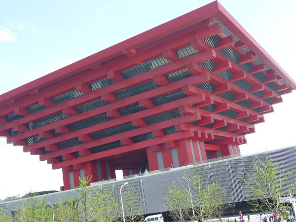 The China Pavilion is the largest national pavilion at the Expo-2010.