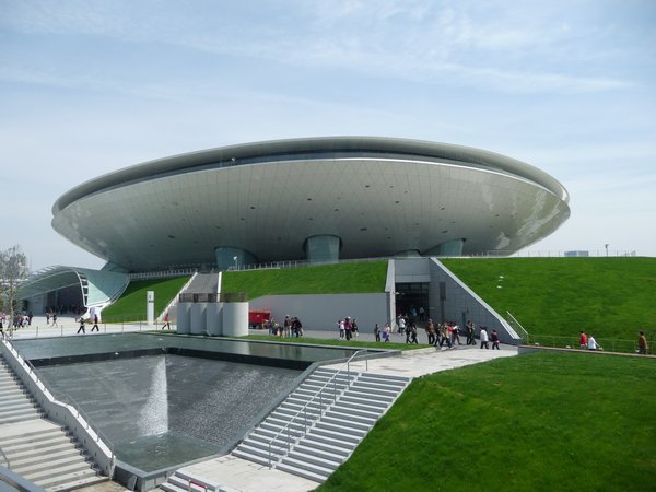 The Expo Culture Center at the Shanghai Expo-2010