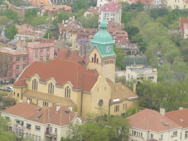 The charming Protestant Church in Qingdao