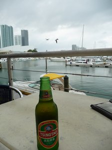 Tsingtao Beer is also available in Miami