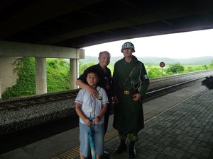 SOUTH KOREA, PHOTO 4: Security is tight along the DMZ.