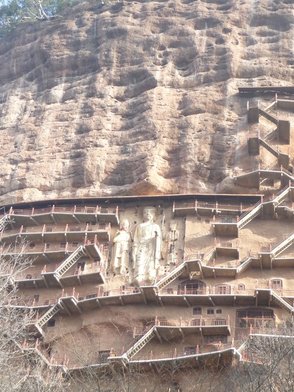 According to historical records, the construction of the MaijiShan Buddhist grottoes can be traced back over 1,600 years.