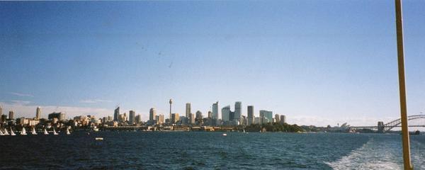 leaving the city of Sydney
