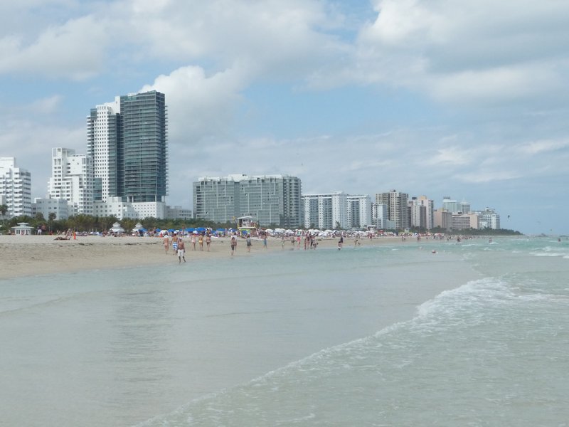 View along the South Beach