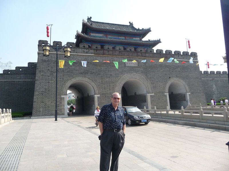 In front of Qufu City Gate