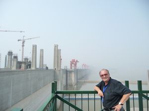 Completed in late 2008, the Three Gorges Dam is the largest water conservancy project in the world.