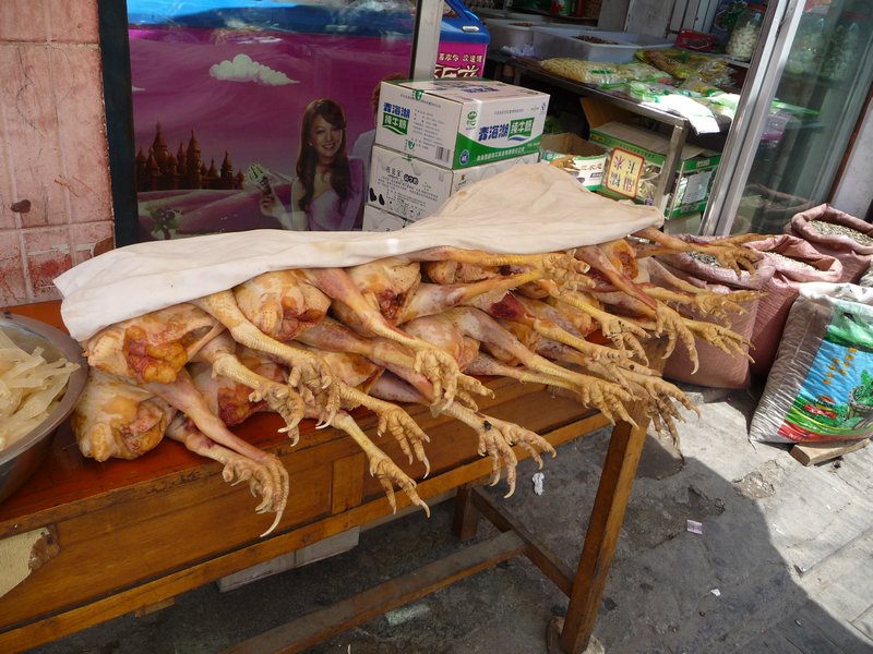 They are sold according to their weight, claws are included and are considered a delicacy in China.