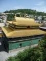 The "Great Golden Roof Hall" temple was built at the spot, where Tsongkhapa, founder of the Yellow Hat Sect, was born.