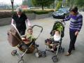 Grandparents become the loving sitters for the children in China.