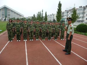 PLA officers quickly gain the respect of the new students.
