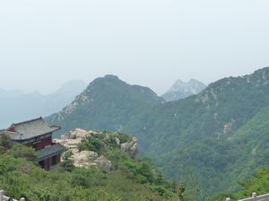 Views along the route to the top of Tai Mountain.