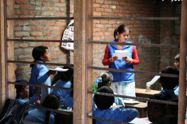 Squatters' school Kathmandu (4)