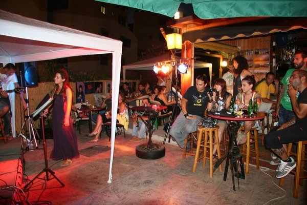 an event at the MOTORBAR, my brothers rock bar in Limassol