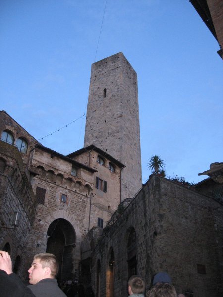 One of the remaining towers of San Gimignano