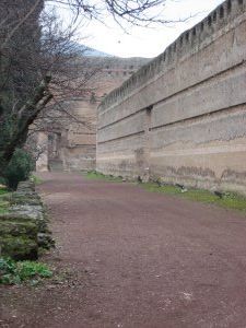 Wall of a building at Hadrian's Villa