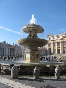 Fountain in St. Peter's