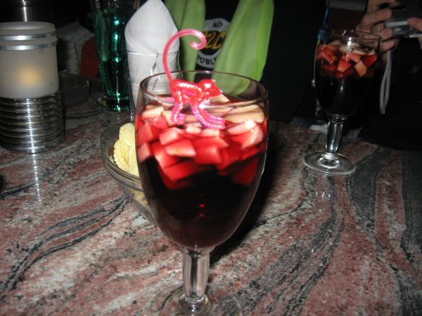 Sangria!....with a monkey?