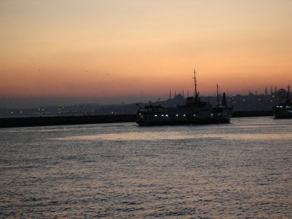 zonsondergang Bosphorus 2