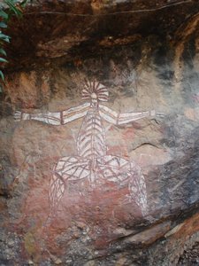 Nourlangie Rock - Aboriginal art