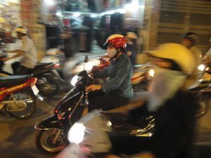 Hanoi, motor cyclers
