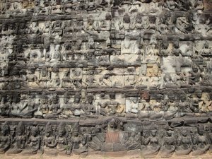 Angkor Thom - Leper King terrace