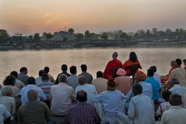 Evening by Ganga