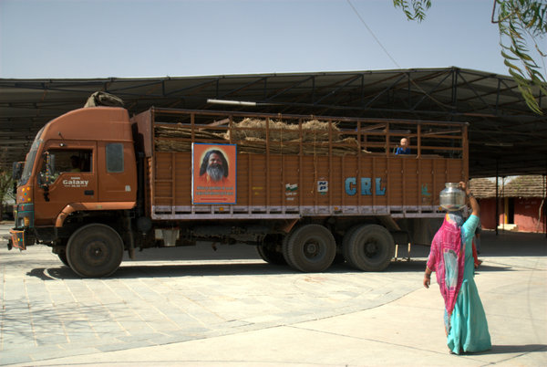Swamiji Truck Back From Kumbh