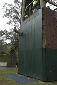 Aiden Abseiling