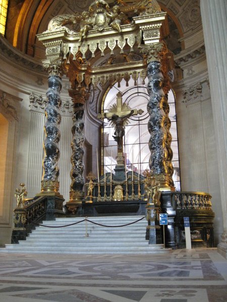 Altar at Napoleon's Tomb
