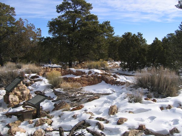 Ruins of a Navaho encampment
