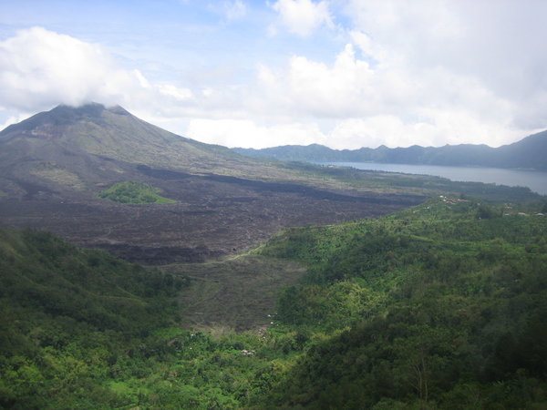 Batur Volcano and Lake Batur