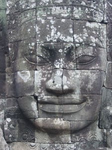 Faces of Bayon Temple