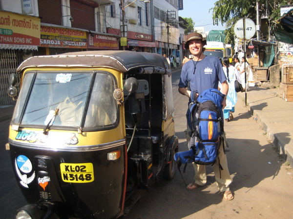 Rickshaw ride in Kollam
