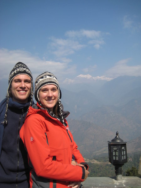 Himalayan views in Pelling