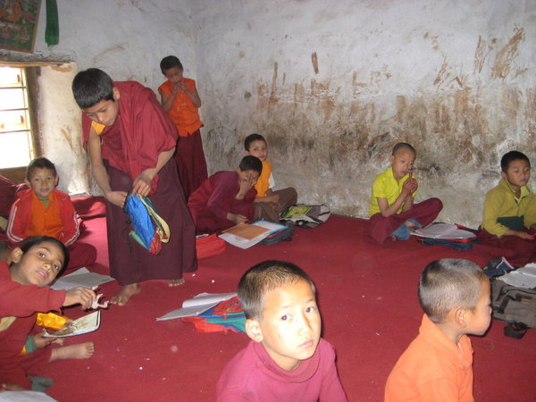 Monk school in Yuksom
